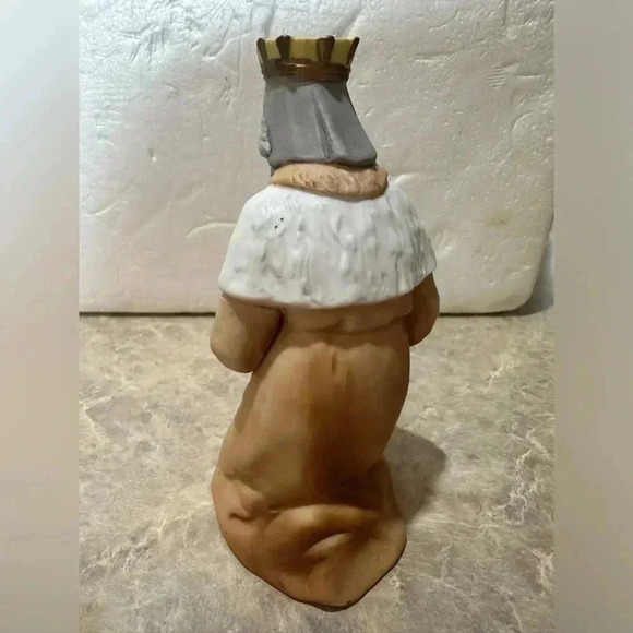 Home Interiors HOMCO #5599 Nativity Replacement Wise Man Kneeling Figurine 5.5" - Picture 4 of 6